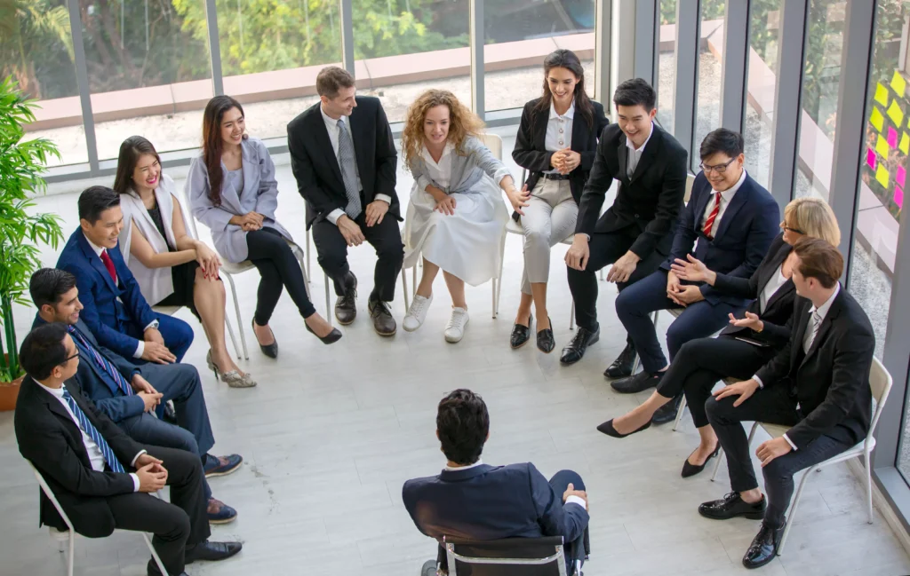 Dinâmicas de grupo: integração corporativa em roda de conversa